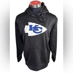 Sport-Tek Black and Blue Sweatshirt Hoodie
